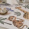 Rug Branch Kids Soft Steps Playtime Cartoon Animals Educational Learning Indoor Soft Area Rug - 3 of 4