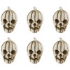 Northlight Bag of Mini Pumpkin Head Skulls Halloween Decorations - 3" - Set of 6 - 2 of 4