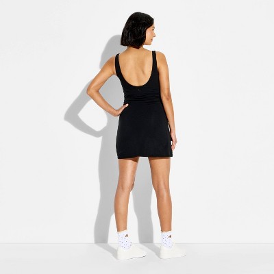 Женские платья JoyLab Women's Washed Jersey Dress - JoyLab™ Black XS — фото 3