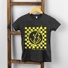 The Juniper Shop SmileyWorld Checkered Lightning Distressed Youth Short Sleeve Tee - 3 of 4