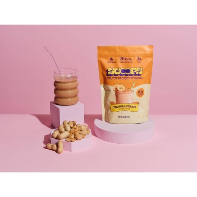 Scoops Original Protein Plus Peanut Powder - 10.5oz