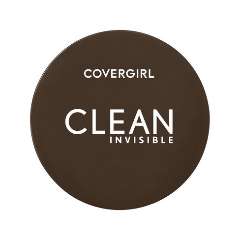 COVERGIRL Clean Invisible Pressed Powder, 150 Creamy Beige, 0.38 oz