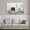 Okak Modern Bathroom Mirror with Aluminum Frame, Wall Mirror with 2 Hanging Ways, Vanity Mirror for Bathroom, Living Room - 2 of 4