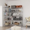 Karl Home 5-Tier Steel Height -Adjustable Storage Rack Heavy Duty Shelving Unit - 2 of 4
