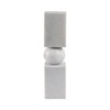 Marble Stone Taper Holder with Geometric Contemporary Design - 4 of 4