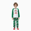 PATPAT Family Christmas Pjs Matching Sets Holiday Jammies Sleepwear Christmas Pajamas Green Elf For Family Kids - 3 of 4