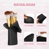 Unique Bargains Portable Stand-Up Silicone Travel Makeup Brush Bag 1 Pc - 3 of 4