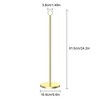 LunaLulinlk Toilet Paper Holder Stand(with Reserve Function), Free-Standing Spare Rolls Storage Holder, Stainless Steel - 2 of 4