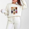 Simply Sage Market Coquette Halloween Stamps Lightweight Garment Dyed Sweatshirt - 2 of 4