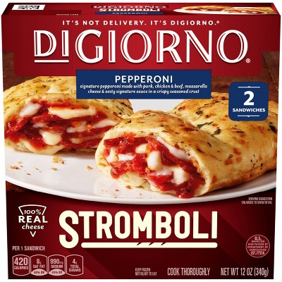 DiGiorno Pepperoni Frozen Stromboli - 12oz