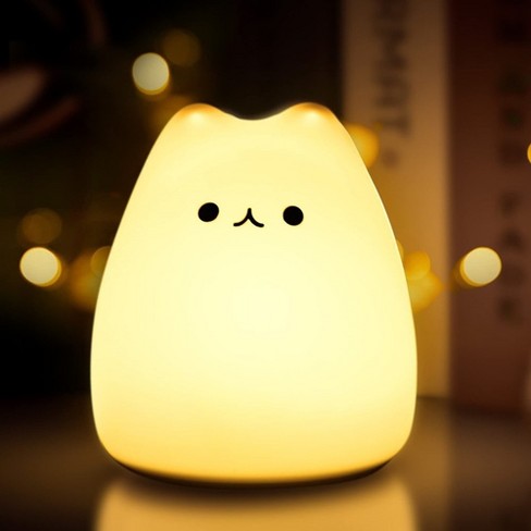 Cat Night Light, Led Cat Night Light For Kids, Battery Powered Kitty ...