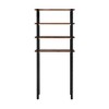 Pomona Over The Toilet 4-Shelf Bath Storage - Alaterre Furniture: Space-Saving, Metal Frame, Universal Organizer - 3 of 4