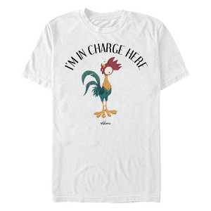 Men's Moana Hei Hei In Charge T-Shirt - 1 of 3