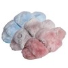 Roxoni Faux Fur Tie & Dye Slippers – Stylish & Trendy Slip-ons for Women – Super Soft Fluffy Fur for Superior Comfort & Luxury - 4 of 4