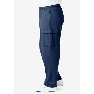 KingSize Lightweight Jersey Cargo Sweatpants - 1 of 4