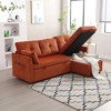 TiramisuBest Furniture, Modular Sectional Sofa with Storage, Sideboard Buffet Style Design for Living Room - 4 of 4