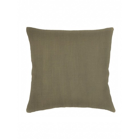 So Soft Linen Olive Green Pillow 20x20 - image 1 of 2