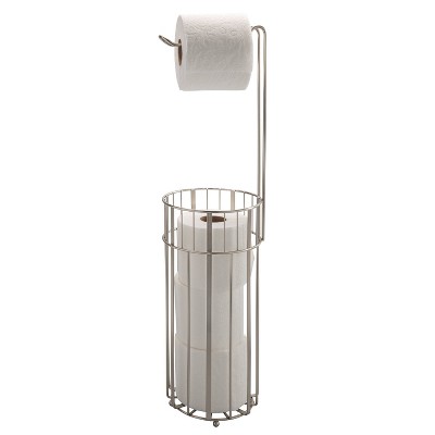 Aristo Toilet Paper Reserve Dispenser Silver - Laura Ashley