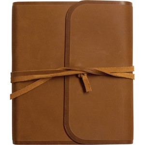 ESV Journaling Bible (Natural Leather, Brown, Flap with Strap) - (Leather Bound) - 1 of 1