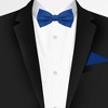 Jacob Alexander Men's Solid Color Pre-Tied Adjustable Banded Bow Tie - 2 of 4
