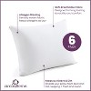 Circles Home 100% Cotton Breathable Pillow Protector with Zipper - (6 Pack) - 2 of 4