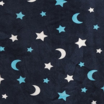 navy - celestial fleece
