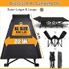 Sportneer Oversized Adults Sleeping Camping Cot with Mattress, Camping Portable Bed Frame Cot for Guests Adults Rollaway Bed - 4 of 4