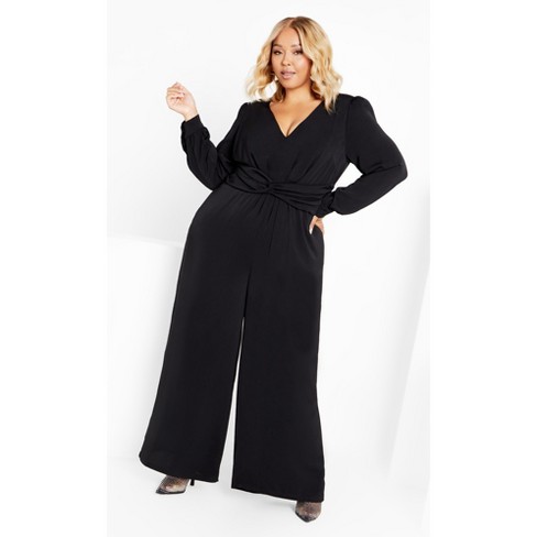 CITY CHIC | Women's Plus Size Blakely Jumpsuit - black - 20W