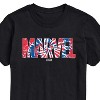 Men's - Marvel - Tie Dye Short Sleeve Graphic T-Shirt - 2 of 4