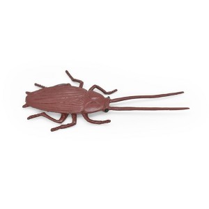 Collectible Wildlife Gifts | Cockroach, Rubber Toy Insect, Realistic Figure, Model, Replica, Kids Educational Gift,     3  inches long     F1652 B74 - 1 of 4