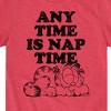 Boys' - Garfield - Any Time Is Nap Time Short Sleeve Graphic T-Shirt - 2 of 4