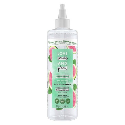 Love Beauty and Planet Melon Water & Hyaluronic Serum Straight Hair Micellar Shampoo - 9 fl oz - image 1 of 4