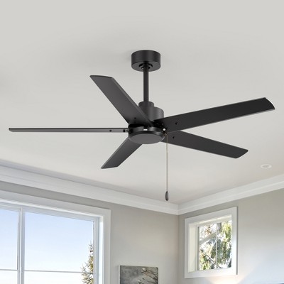 Airsurfer 52" Vintage Ceiling Fan with 5 Plywood Blades,3 Speed Reversible Motor Indoor Ceiling Fan for Livingroom