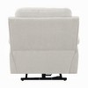 Royal Hampton Power Motion Lift and Recliner Chair with Heated Massage, Ivory - 4 of 4