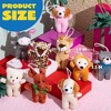 Joyfy 24 Pcs Small Stuffed Animals 3" Kids Party Favors Mini Plush Toys Bulk Animals Keychain Decoration for Boys Girls, Birthday Party Supplies - 2 of 4