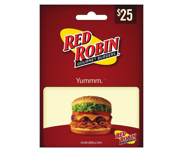 Red Robin $25