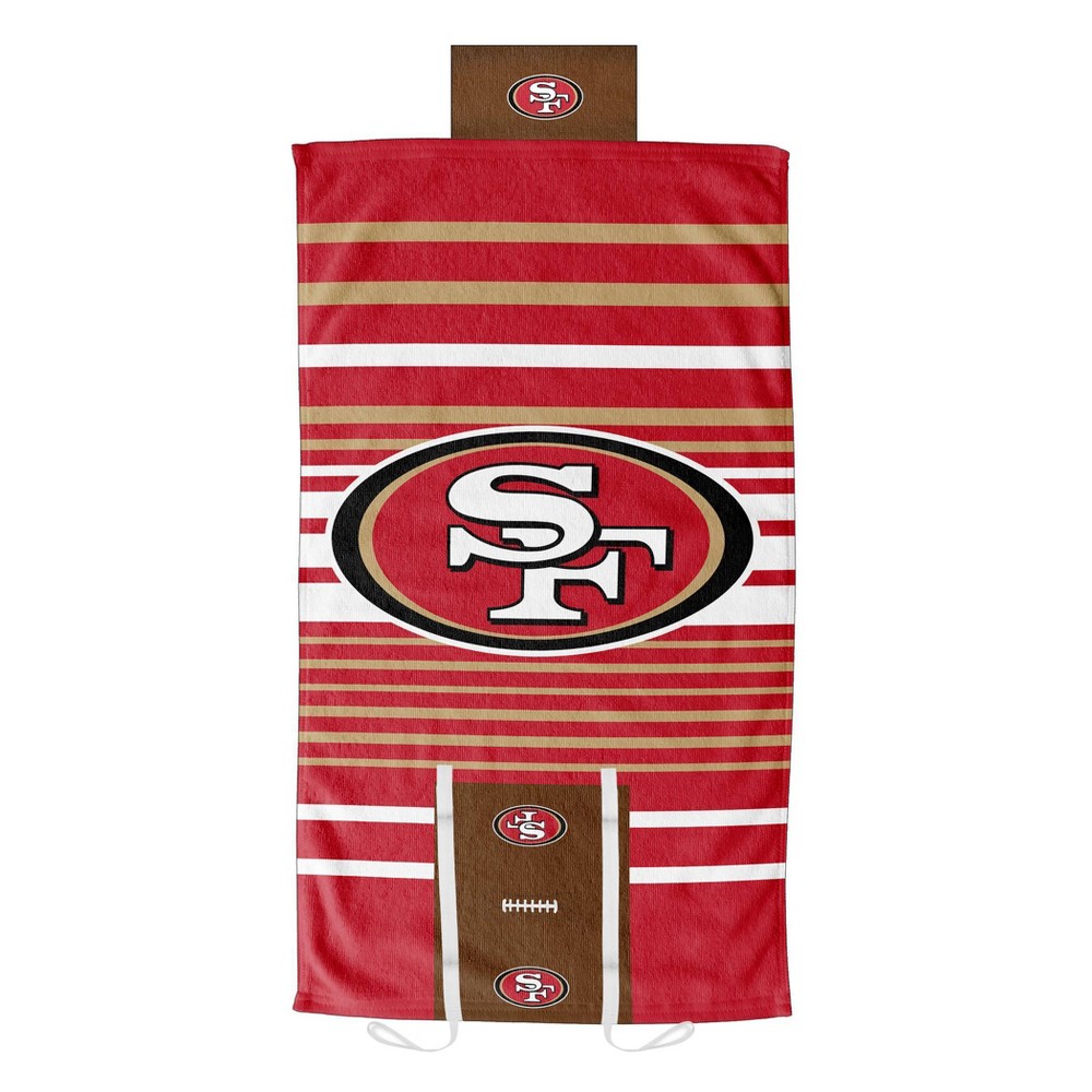 Photos - Towel NFL San Francisco 49ers Lateral Comfort 