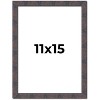 PosterPalooza | Slim Profile Brown Picture Frame - UV Acrylic, Foam Board Backing, Hanging Hardware - 2 of 4