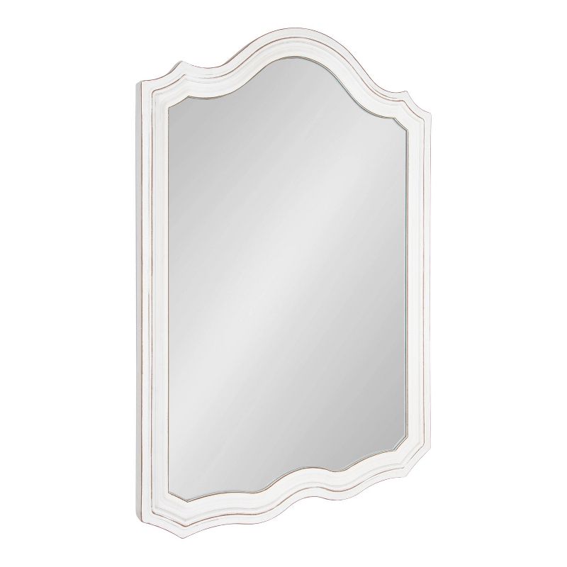 24&#34; x 36&#34; Abrianna Arch Wall Mirror White - Kate &#38; Laurel All Things Decor, 1 of 8