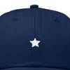Dalix Lil Star Embroidered Cotton Cap Outdoor Dad Hat Womens - 2 of 4