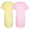 JEFFRICO 2 Pack House Dresses for Women with Pockets - Lightweight Breathable Short Sleeve Muumuu & Nightgowns - Women's Dusters - 4 of 4