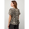 ellos V-Neck Flounce Hem Blouson Sleeve Blouse - 3 of 4