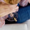 Twine Antiqued Farmhouse Decor Wine Charms and Drink Markers for Wine Glasses, 6 Count - 2 of 4