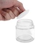 Unique Bargains Transparent Cream Glass Bottle for Bathroom 1 Pc - 3 of 4