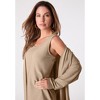 Roaman's Glitter Tank Top And Cardigan Twinset - 4 of 4