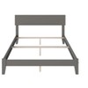 AFI Furnishings Orlando Full Traditional Bed with Open Footboard and Turbo Charger in Grey - 4 of 4