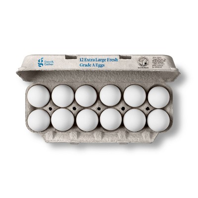 Grade A Extra Large Eggs - 12ct - Good & Gather™