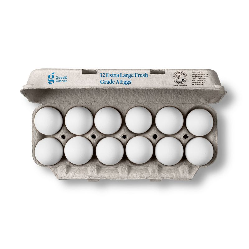 Grade A Extra Large Eggs - 12ct - Good &#38; Gather&#8482;, 3 of 5
