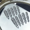 VYNXARIA Glitter & Glam Press-On Nails for Sparkling Moments£¬Size M - 2 of 4