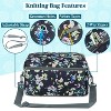PAVILIA Yarn Bag Knitting Crochet Bag Organizer, Crocheting On The Go Storage Project Bag, Crochet Knitting Accessories Knitter Gifts - 4 of 4
